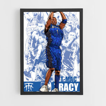 ap-tracy mcgrady-4 cadre Noir