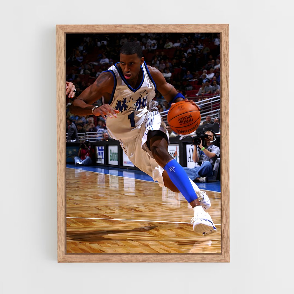 ap-tracy mcgrady-6 cadre Bois clair