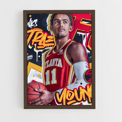 ap-trae young-6 cadre Bois foncé