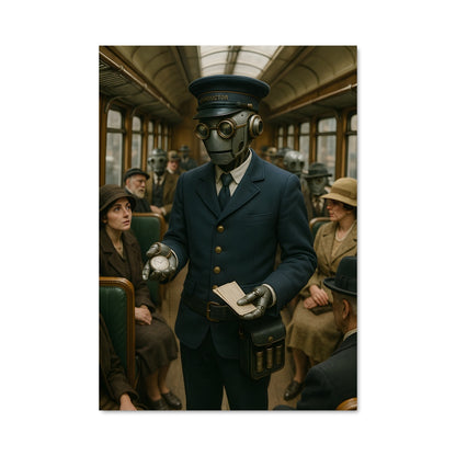 Poster Le Conducteur Masqué