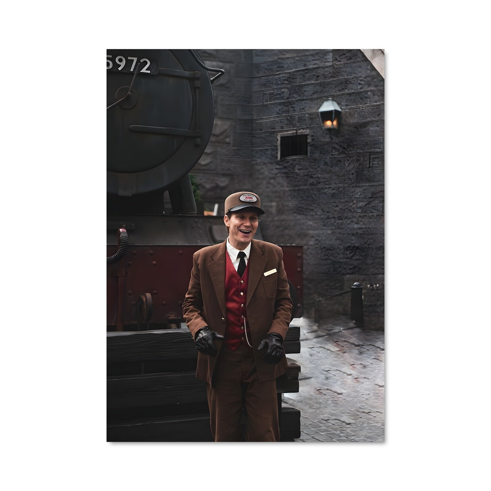 Poster Train conductor 5372