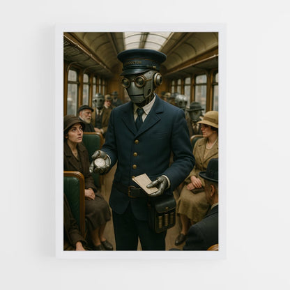 ap-train conductor-4 cadre Blanc