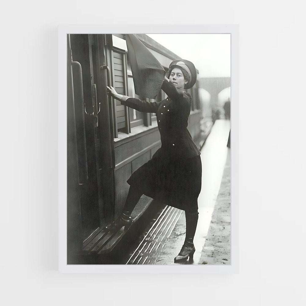 ap-train conductor-5 cadre Blanc