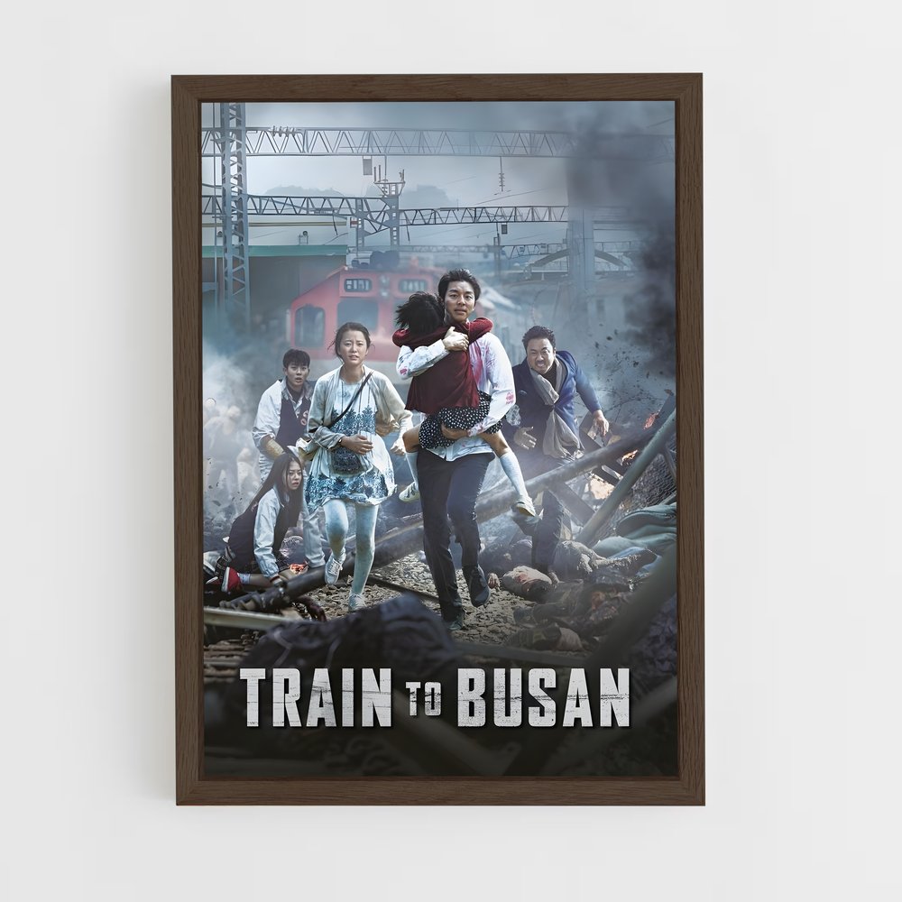 ap-train to busan-1 cadre Bois foncé