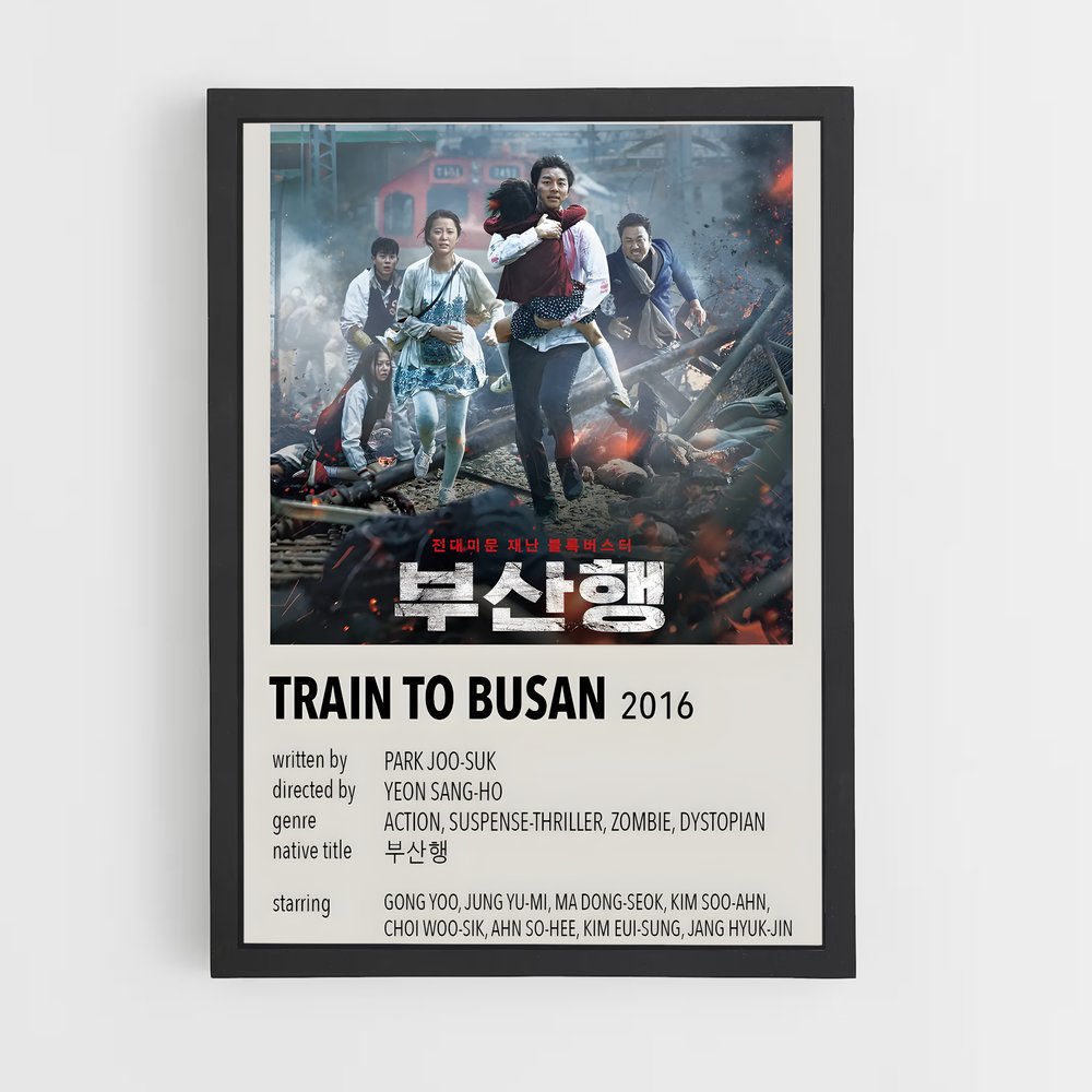 ap-train to busan-2 cadre Noir
