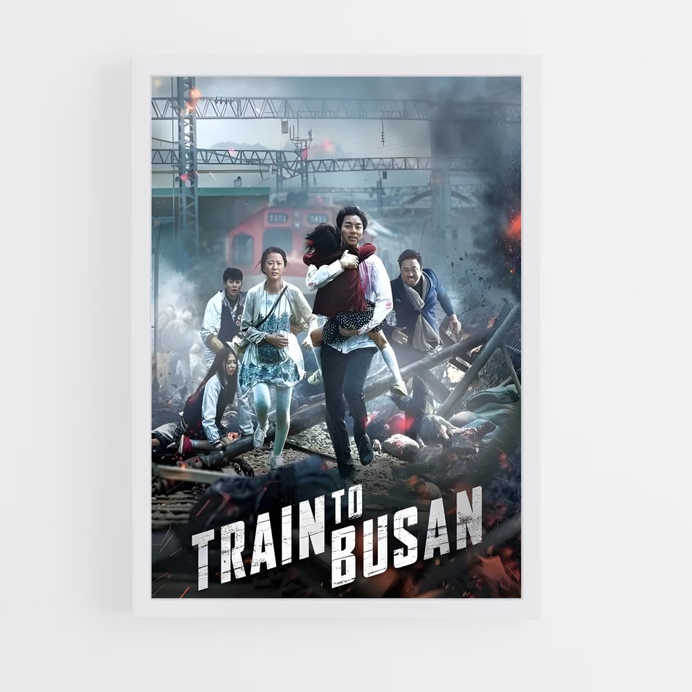ap-train to busan-4 cadre Blanc
