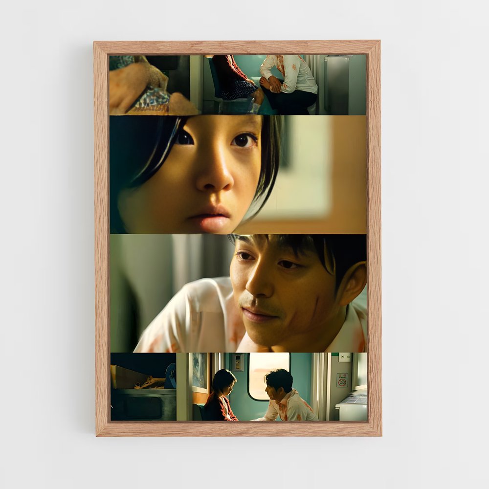 ap-train to busan-5 cadre Bois clair