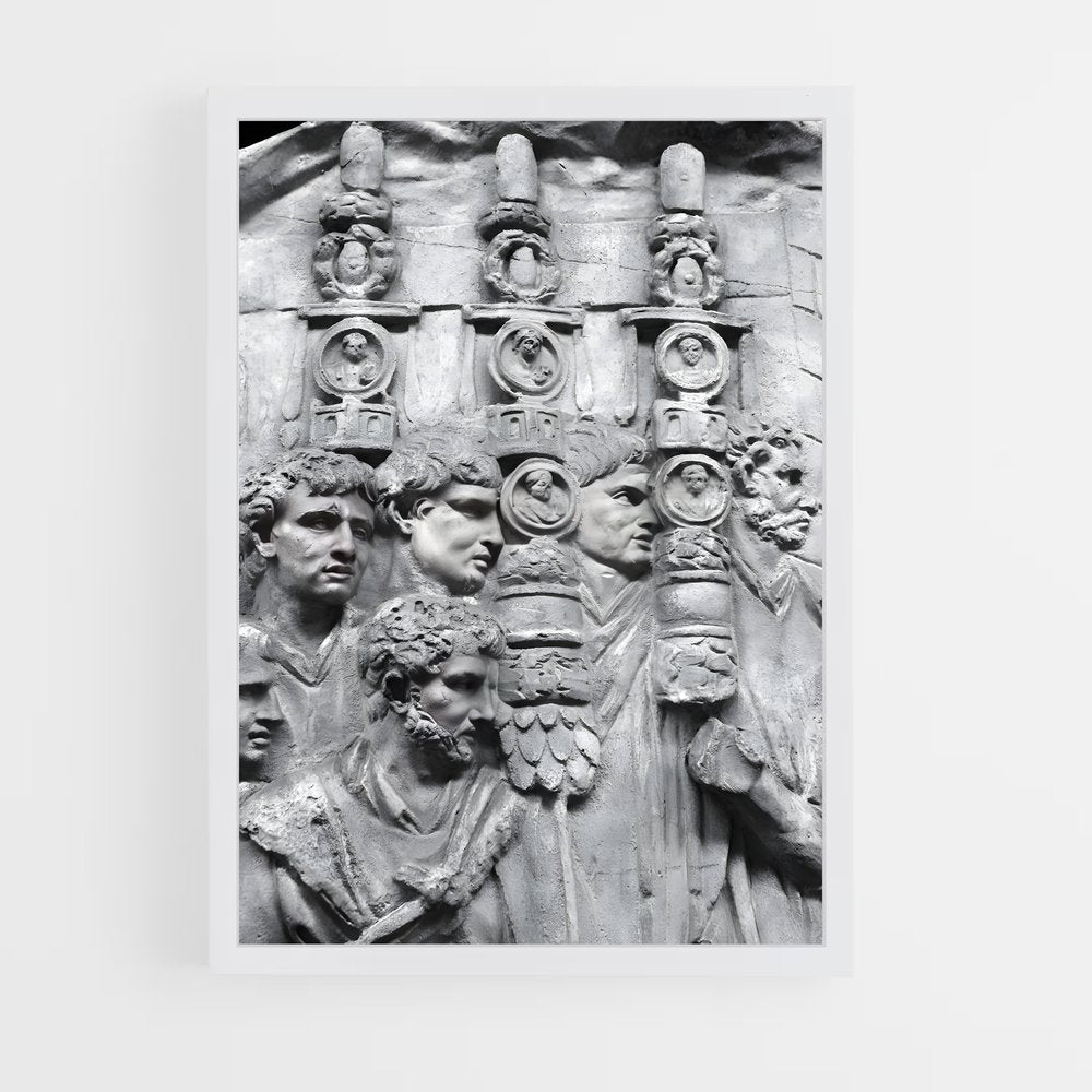 ap-trajan column reliefs-1 cadre Blanc