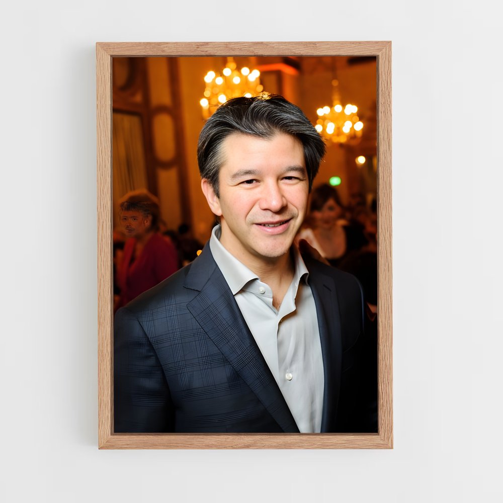 ap-travis kalanick-1 cadre Bois clair