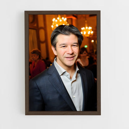 ap-travis kalanick-1 cadre Bois foncé