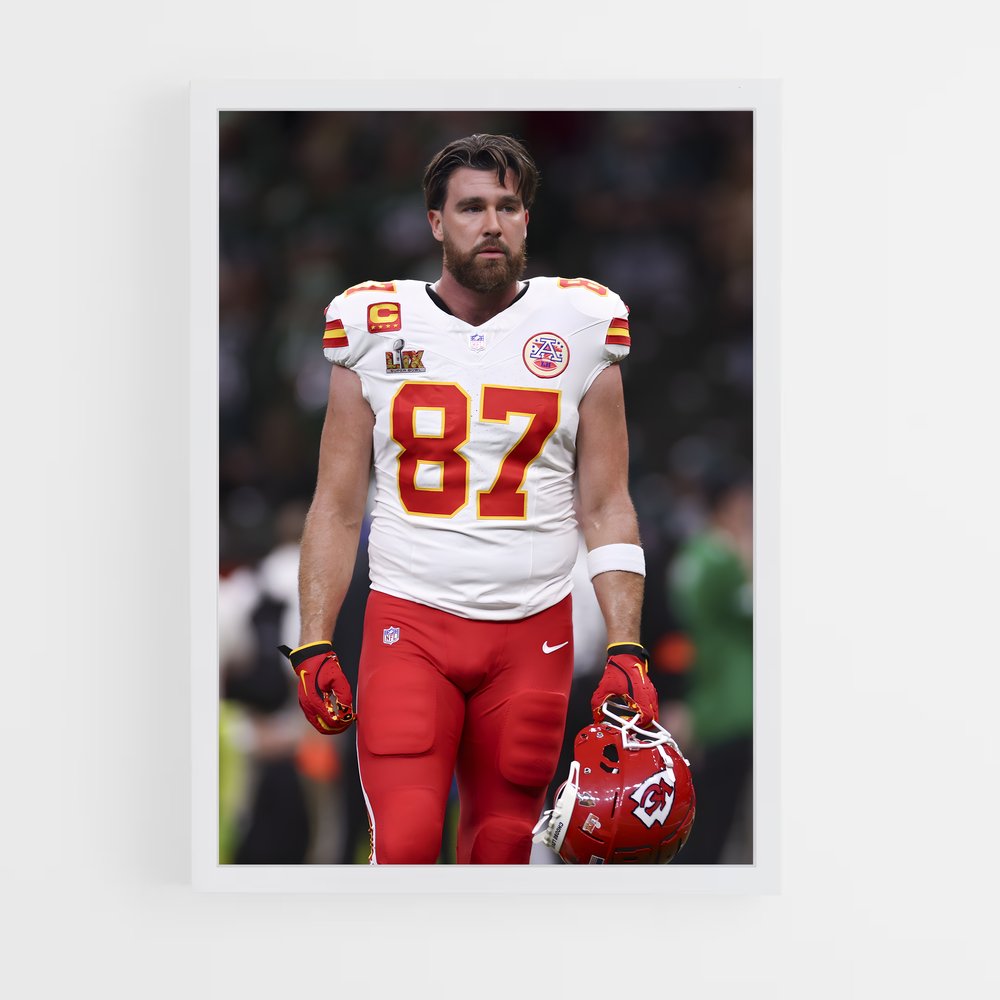 ap-travis kelce-1 cadre Blanc