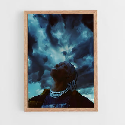 ap-travis scott-10 cadre Bois clair