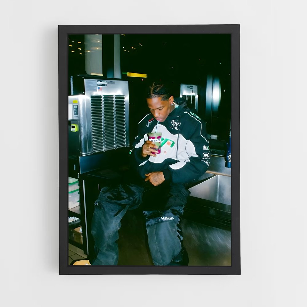 ap-travis scott-12 cadre Noir