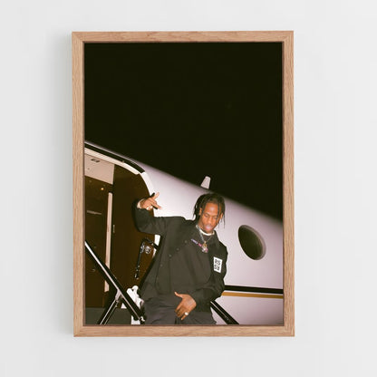 ap-travis scott-4 cadre Bois clair