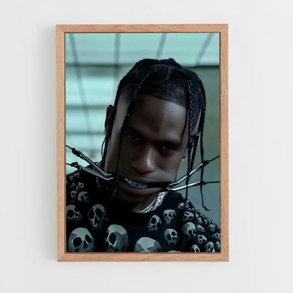 ap-travis scott-9 cadre Bois clair