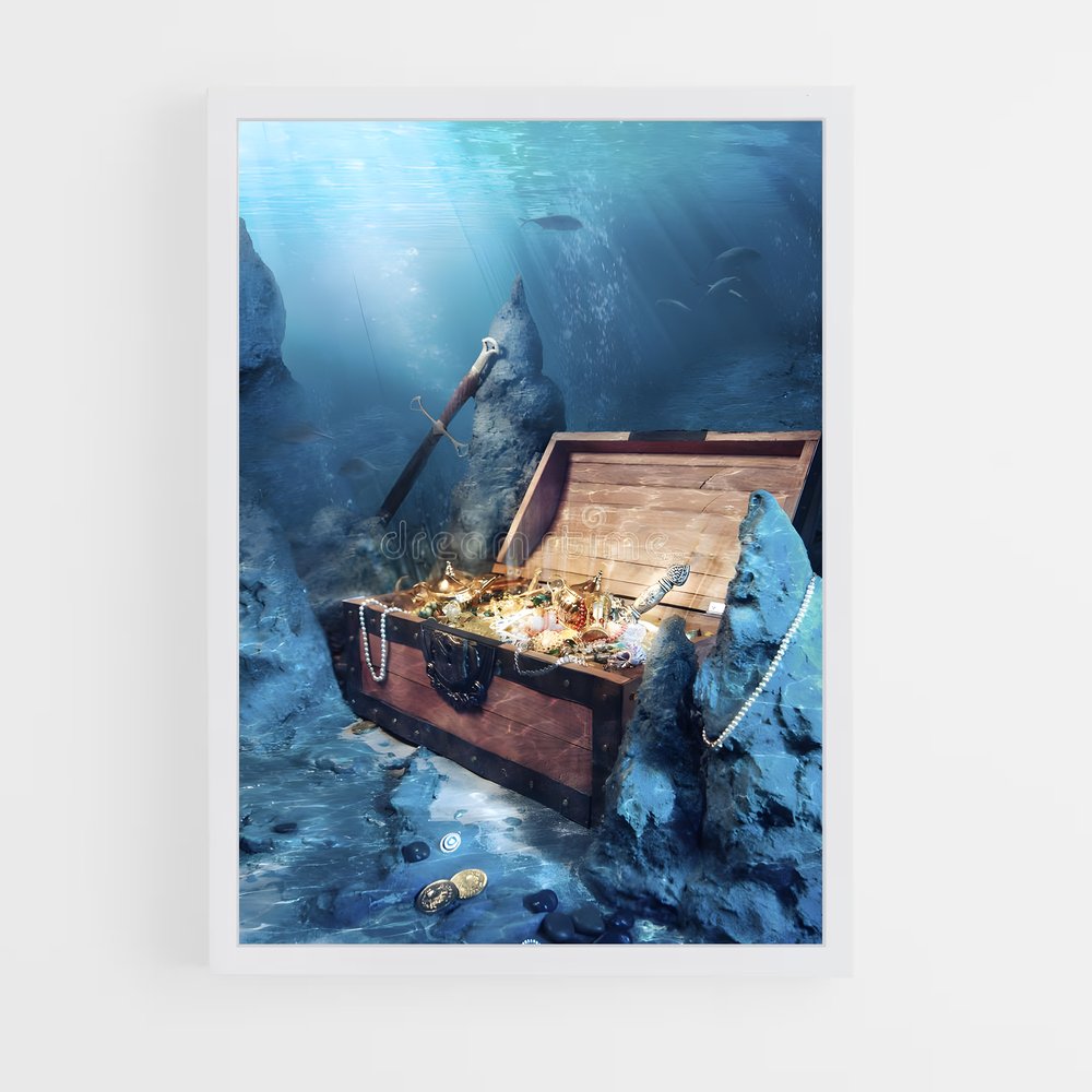 ap-treasure chest-1 cadre Blanc