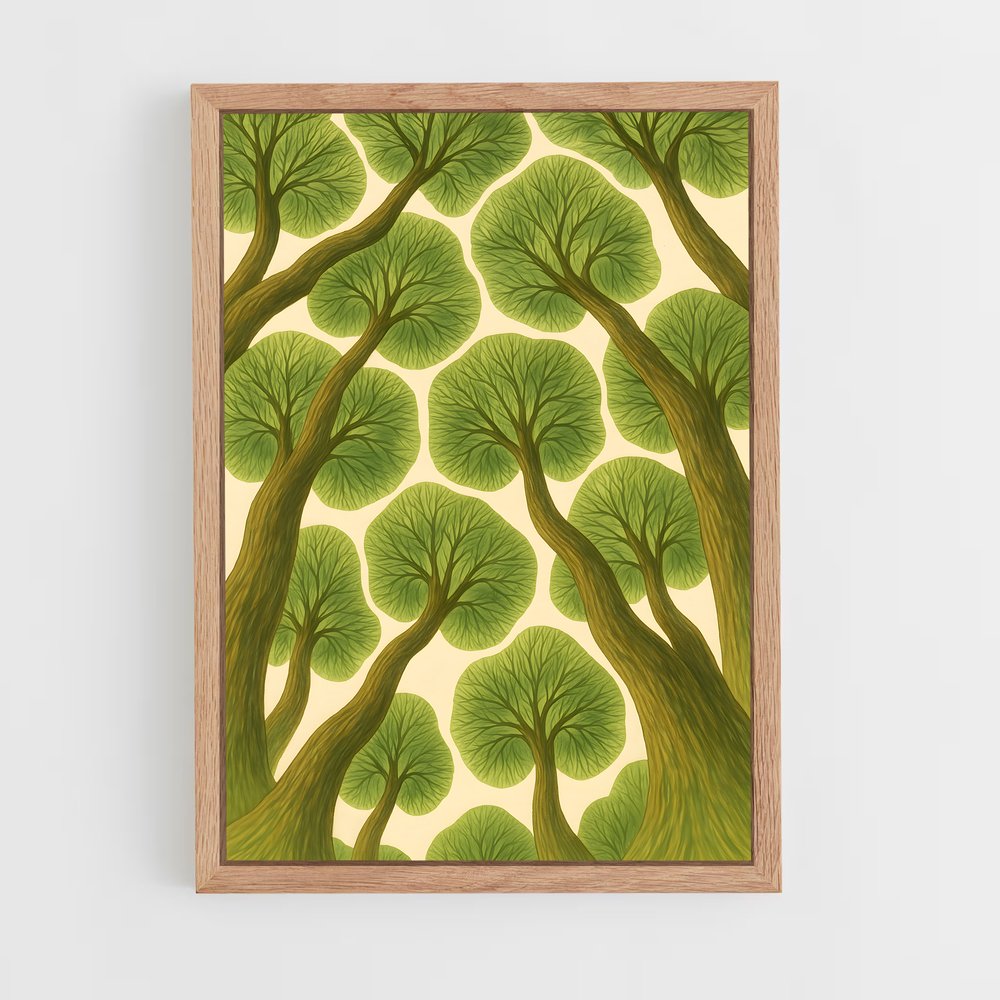 ap-tree canopy-2 cadre Bois clair