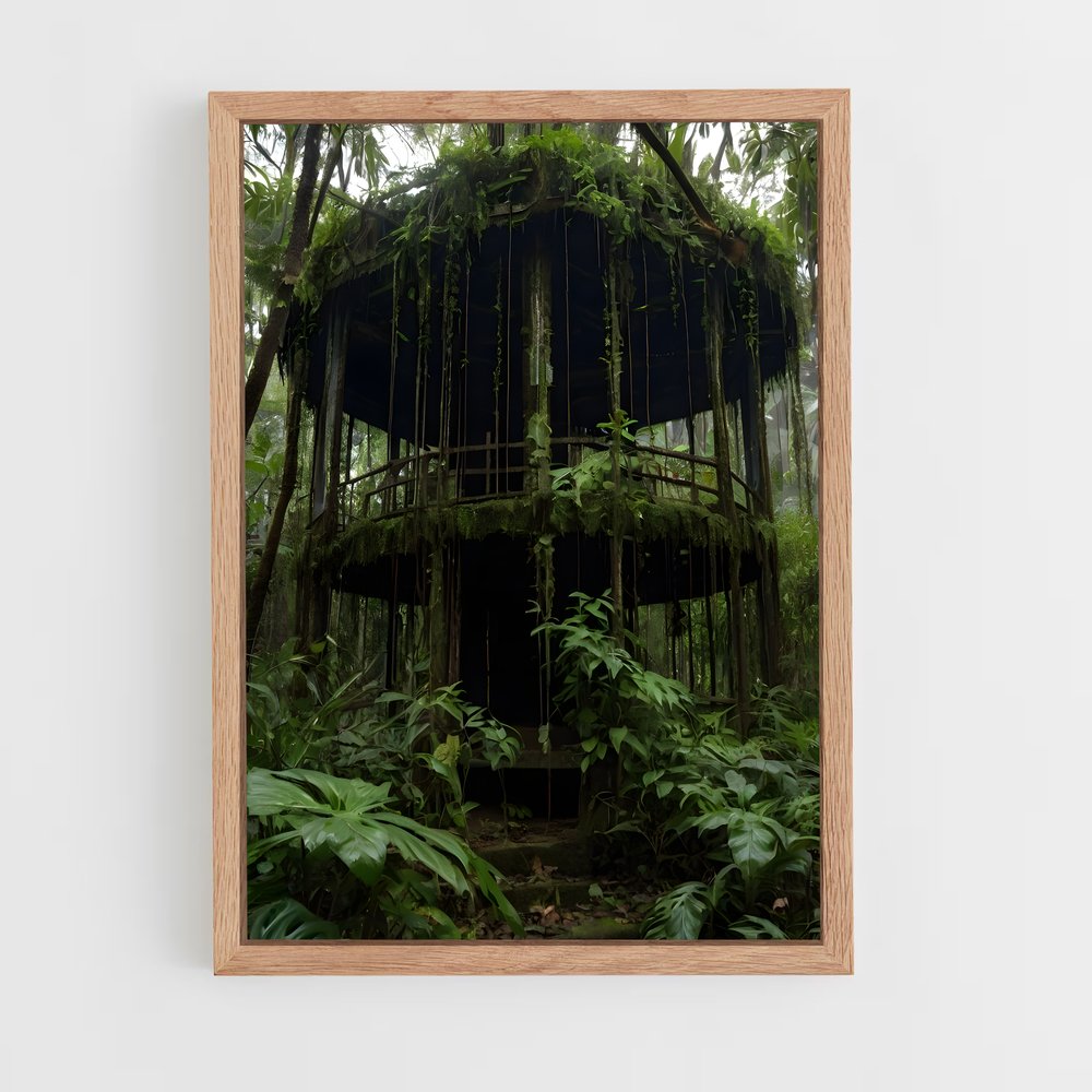 ap-tree canopy-6 cadre Bois clair