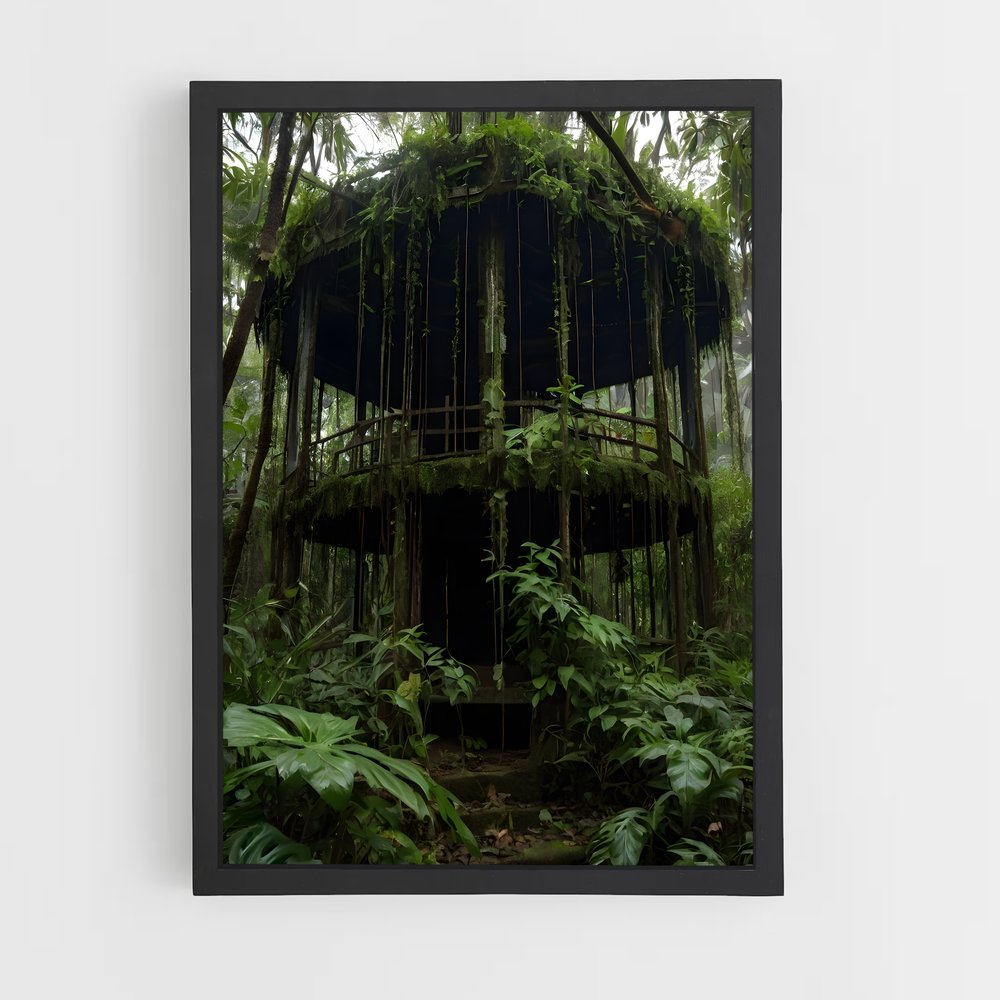 ap-tree canopy-6 cadre Noir