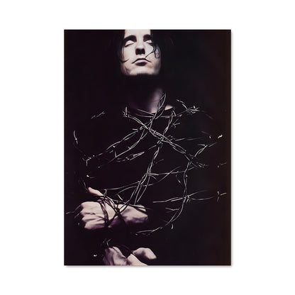 Poster Barbelé Noir