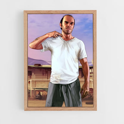 ap-trevor philips-1 cadre Bois clair