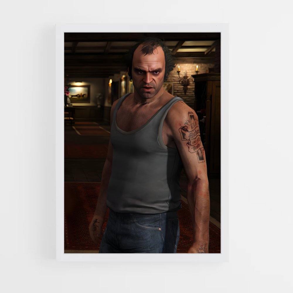 ap-trevor philips-4 cadre Blanc