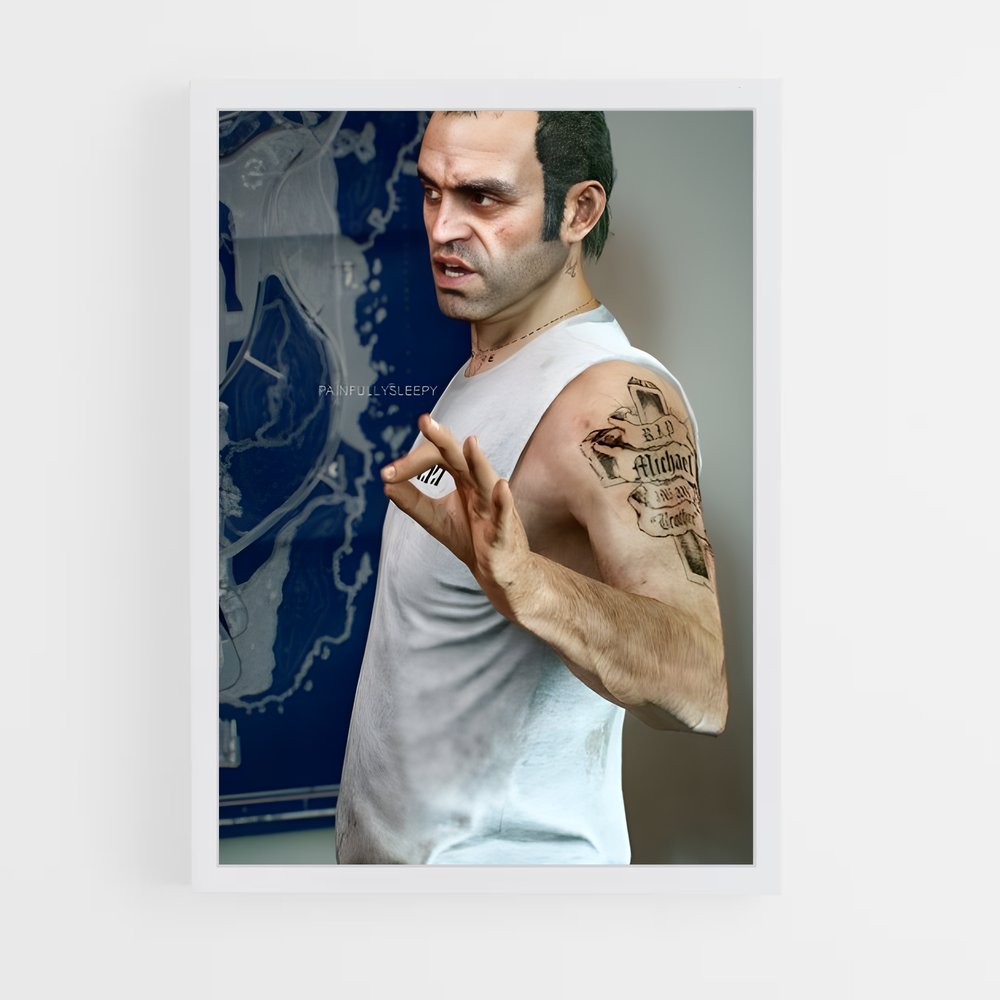 ap-trevor philips-5 cadre Blanc