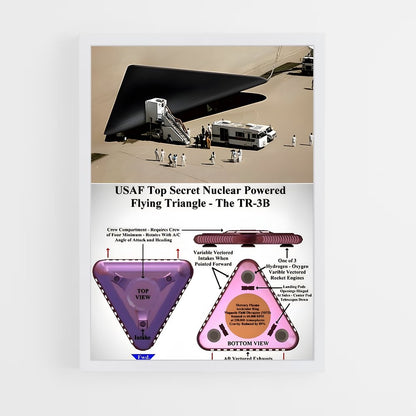 ap-triangle ufo-1 cadre Blanc