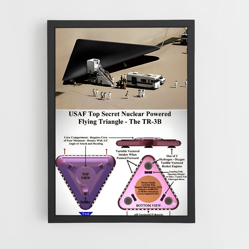 ap-triangle ufo-1 cadre Noir
