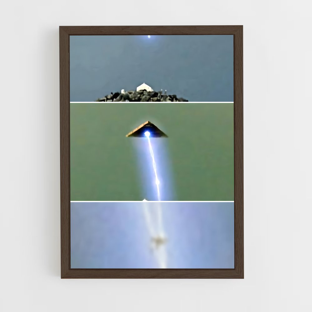 ap-triangle ufo-2 cadre Bois foncé