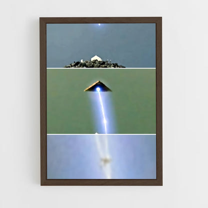 ap-triangle ufo-2 cadre Bois foncé