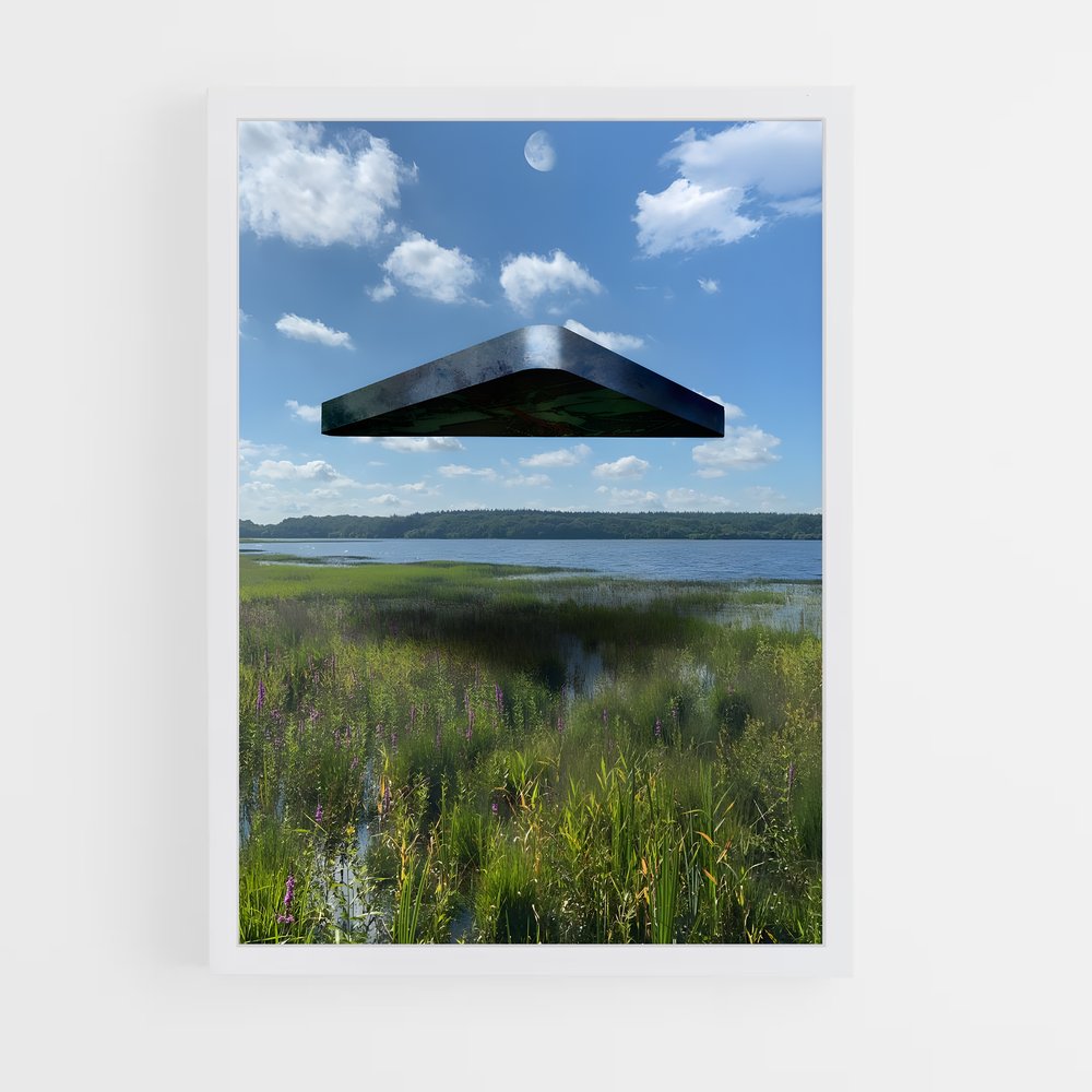 ap-triangle ufo-4 cadre Blanc