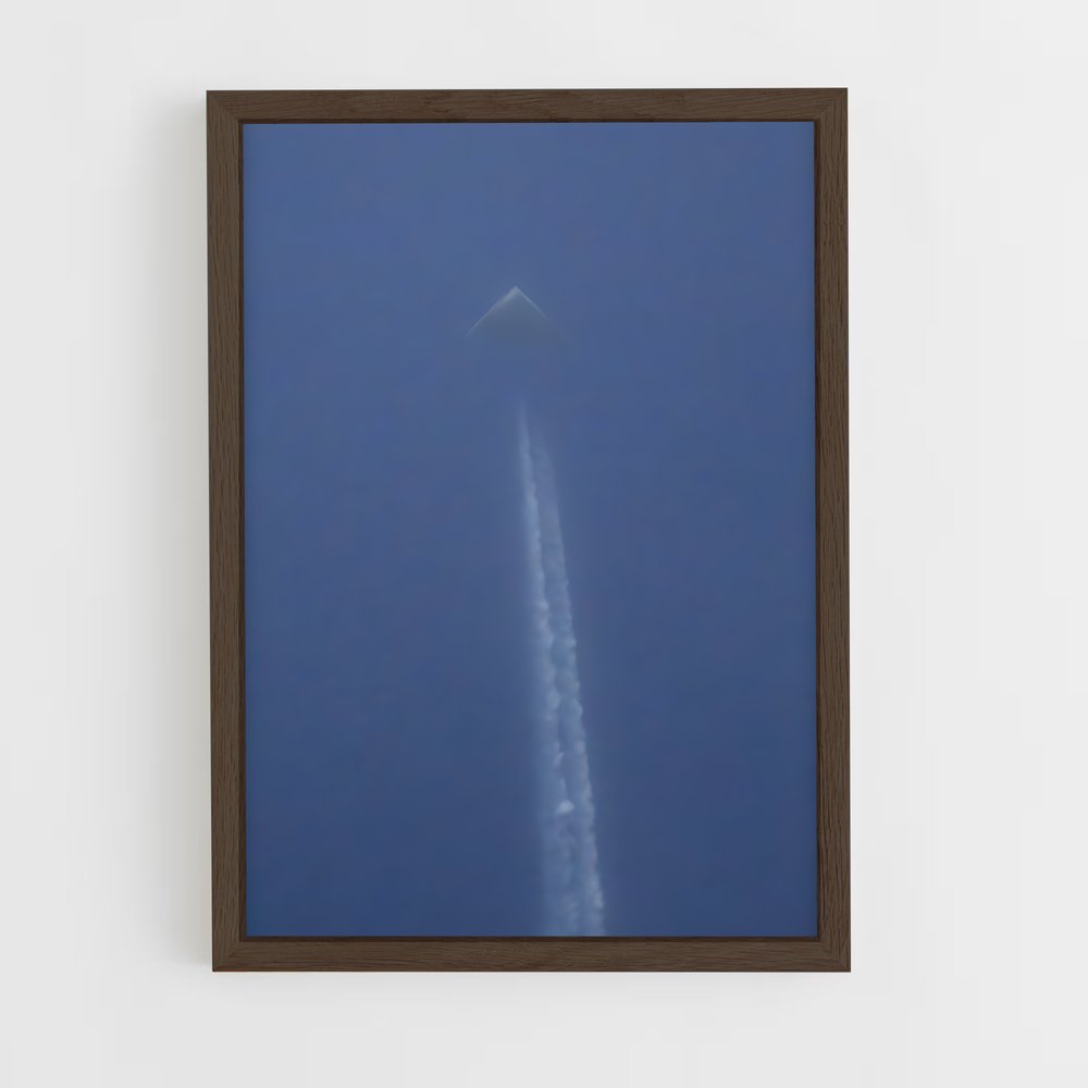 ap-triangle ufo-5 cadre Bois foncé