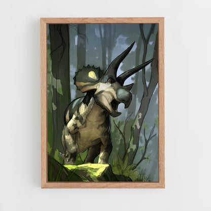 ap-triceratops-2 cadre Bois clair