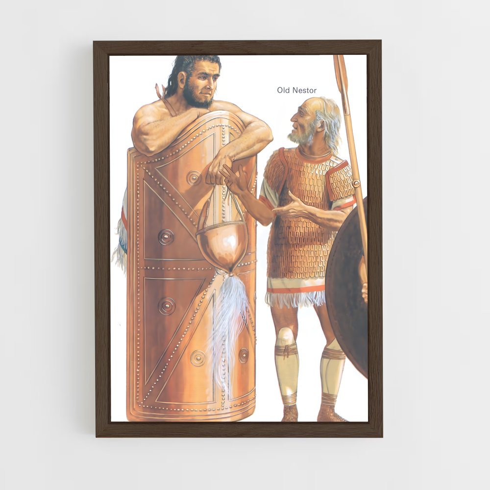 ap-trojan war-3 cadre Bois foncé