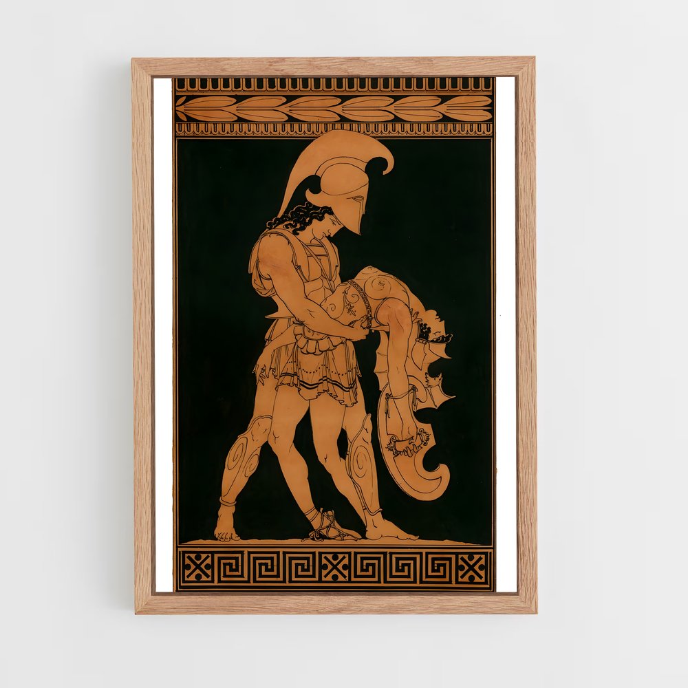 ap-trojan war-4 cadre Bois clair