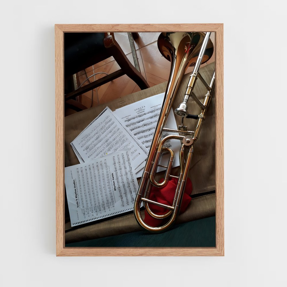 ap-trombone-1 cadre Bois clair