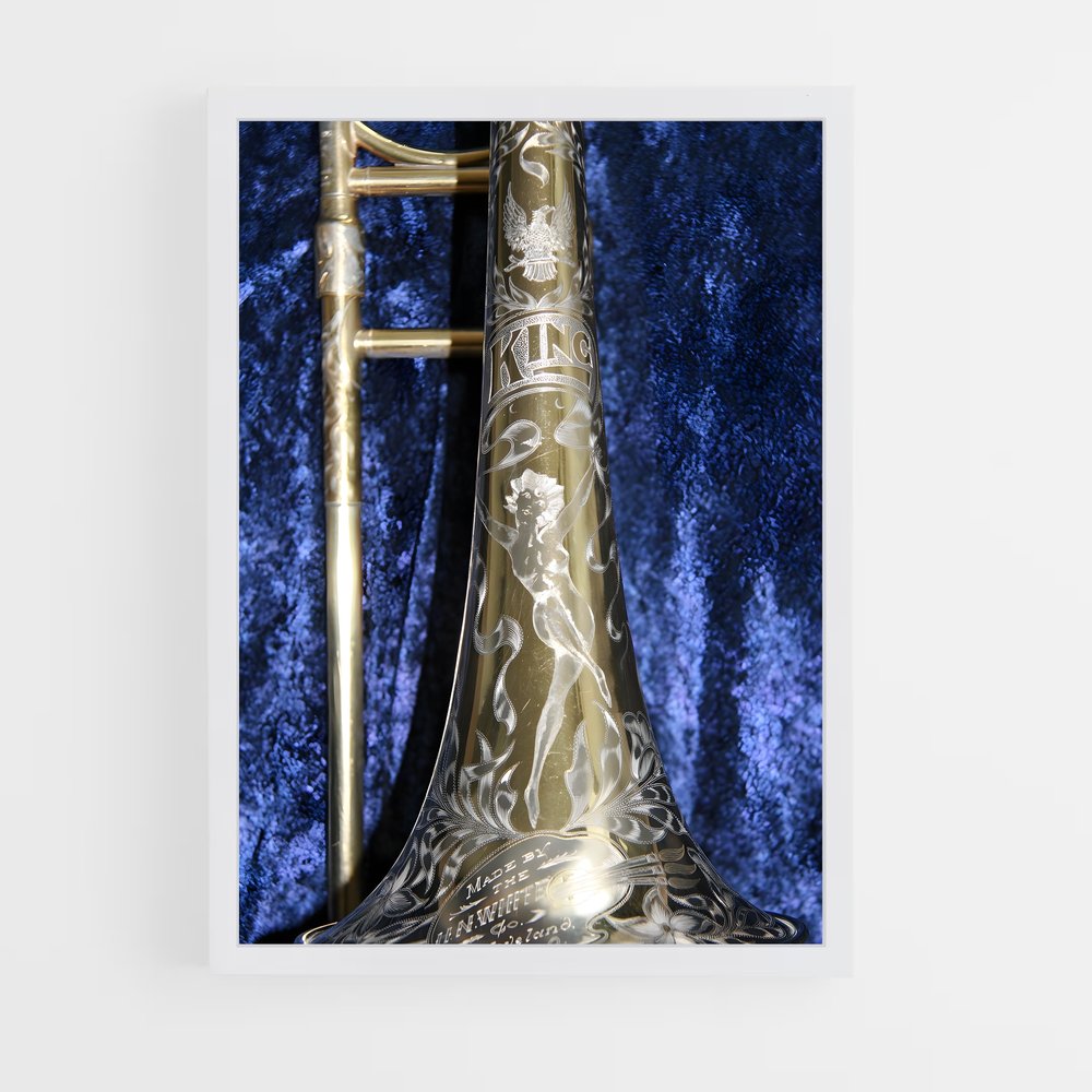 ap-trombone-2 cadre Blanc