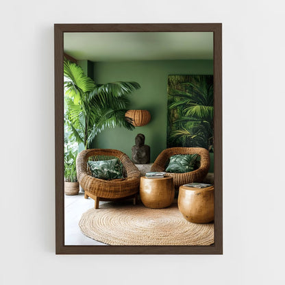 ap-tropical-2 cadre Bois foncé