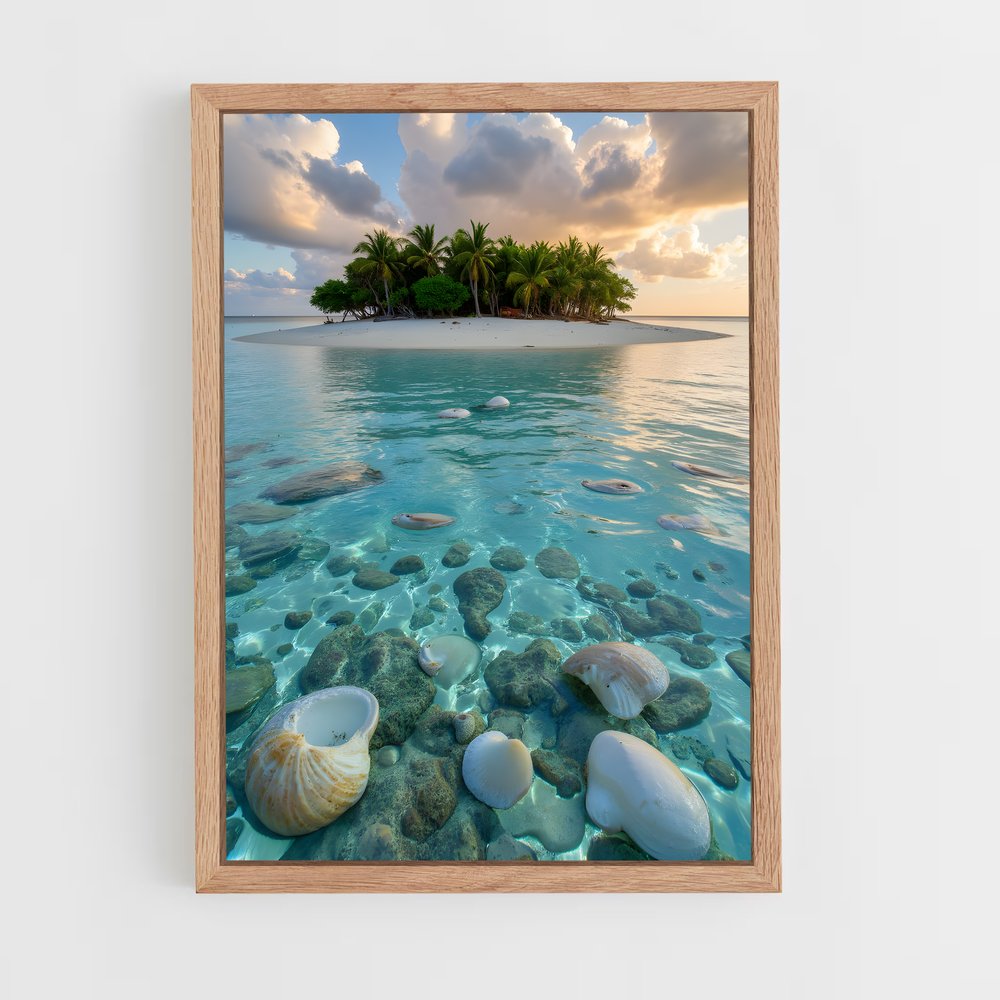 ap-tropical islands-1 cadre Bois clair