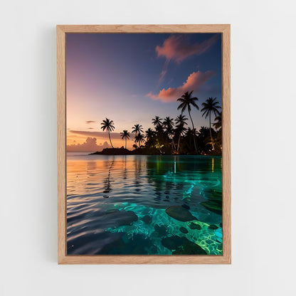 ap-tropical islands-5 cadre Bois clair