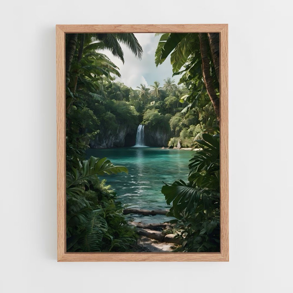 ap-tropical islands-8 cadre Bois clair
