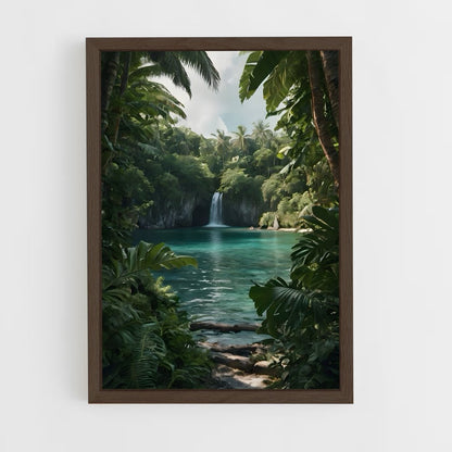 ap-tropical islands-8 cadre Bois foncé