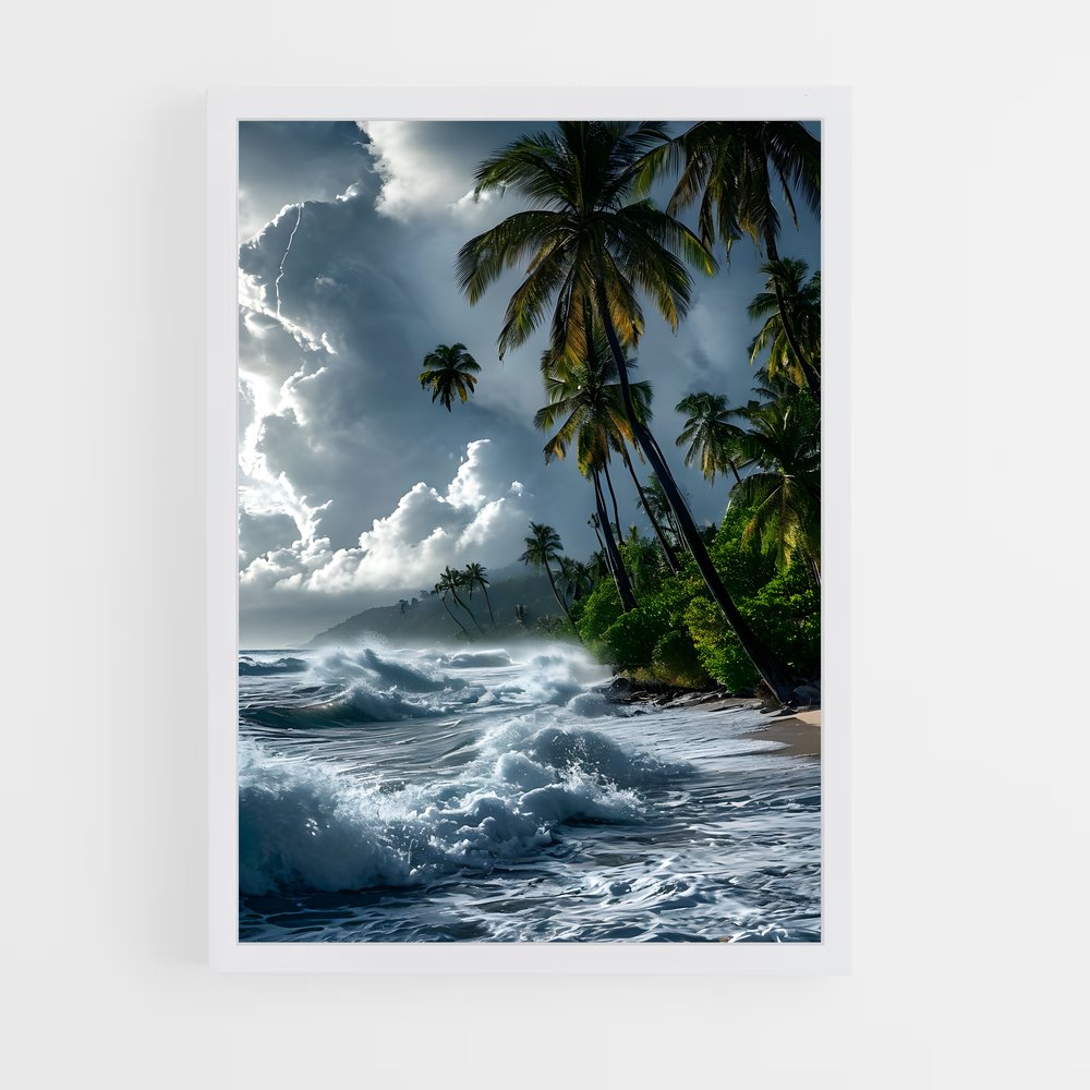 ap-tropical storm-4 cadre Blanc