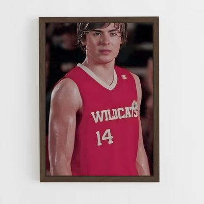 ap-troy bolton-1 cadre Bois foncé