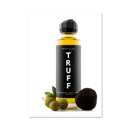 Poster Huile de Truffe Noire