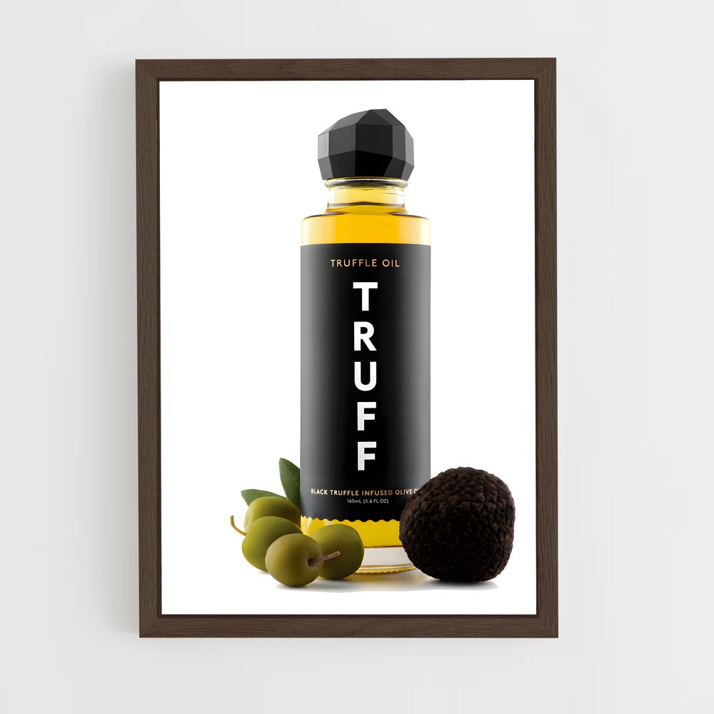 ap-truffle oil-1 cadre Bois foncé