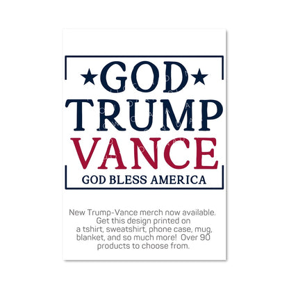 Poster Trump Vice 2024