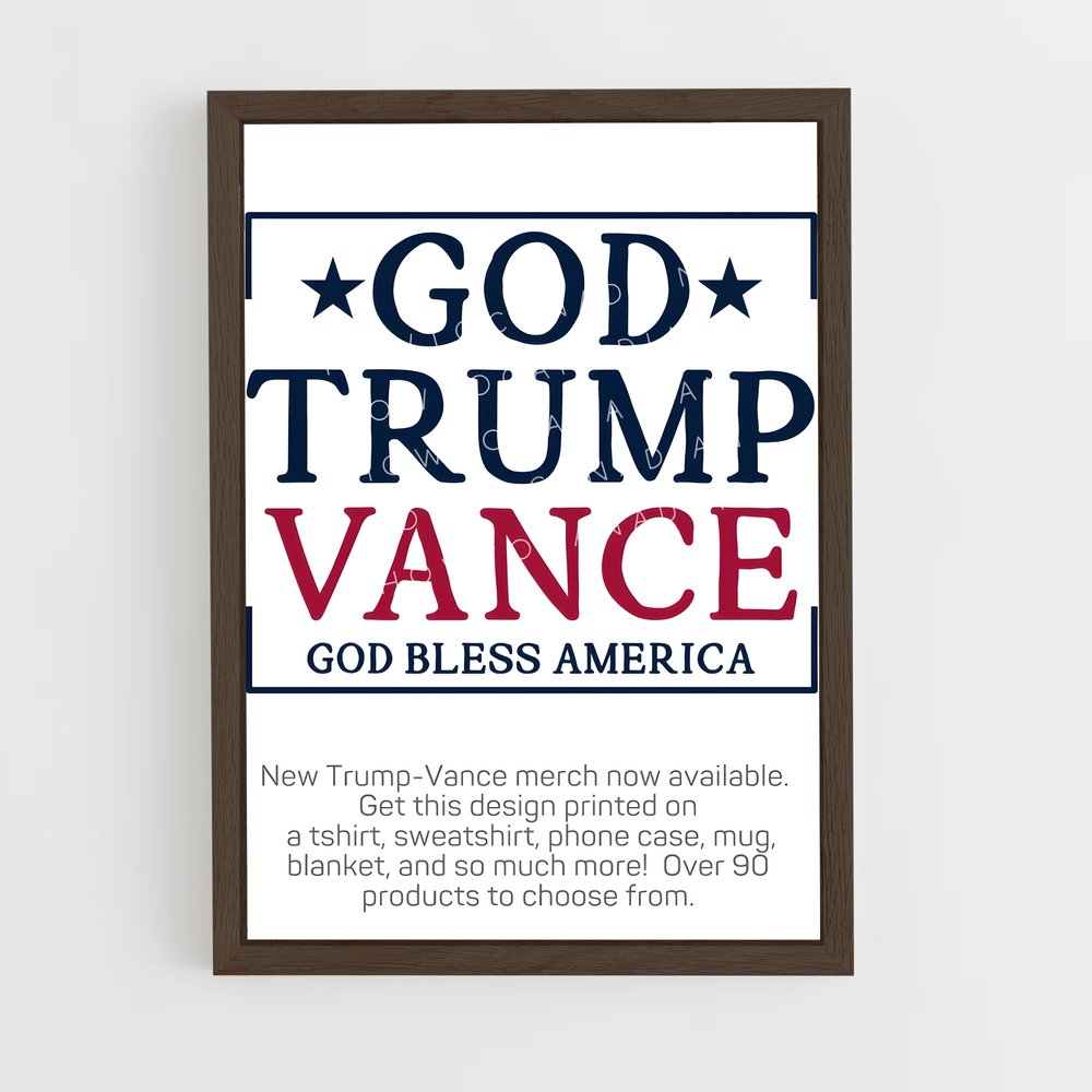 ap-trump 2024-1 cadre Bois foncé