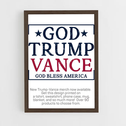 ap-trump 2024-1 cadre Bois foncé